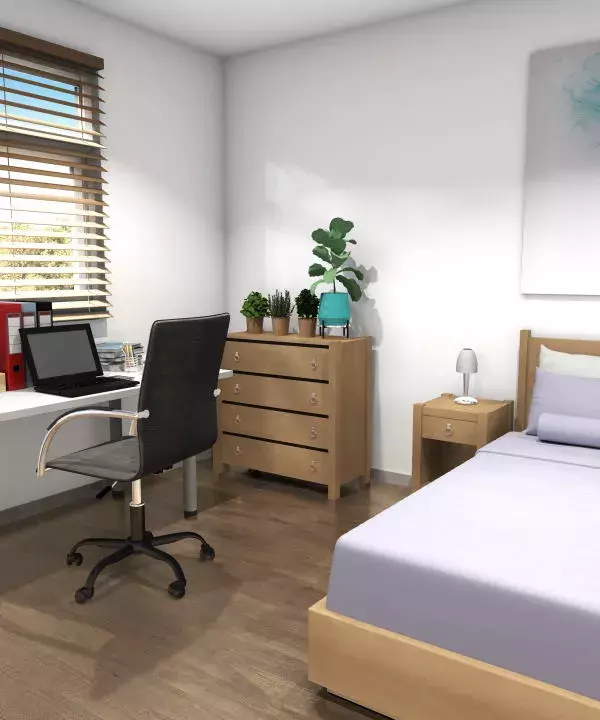 Bedroom in Modular Social Infrastructure