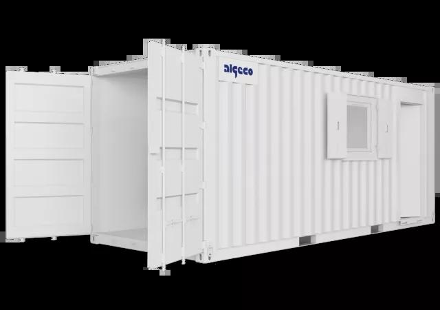 Algeco Anti Vandal Office and Storage 20x8 side open door