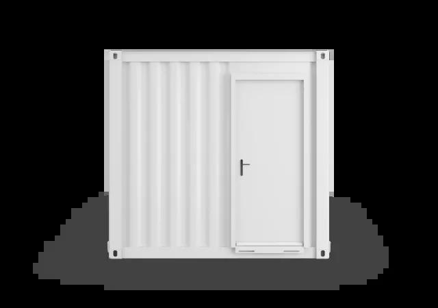 Algeco Site Accommodation 24x9 Toilet Front Closed Door