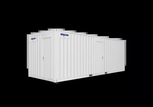 Algeco Site Accommodation 24x9 Toilet Side Closed Door