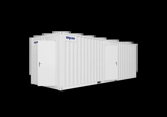 Algeco Site Accommodation 24x9 Toilet Side Open Door