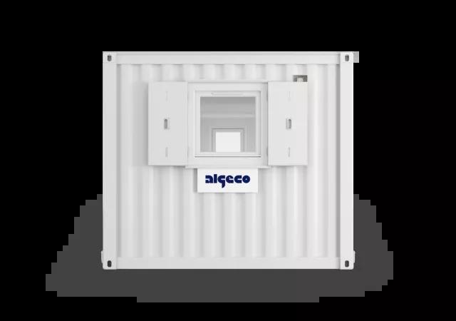 Algeco Site Accommodation 32x10 Front Open Window