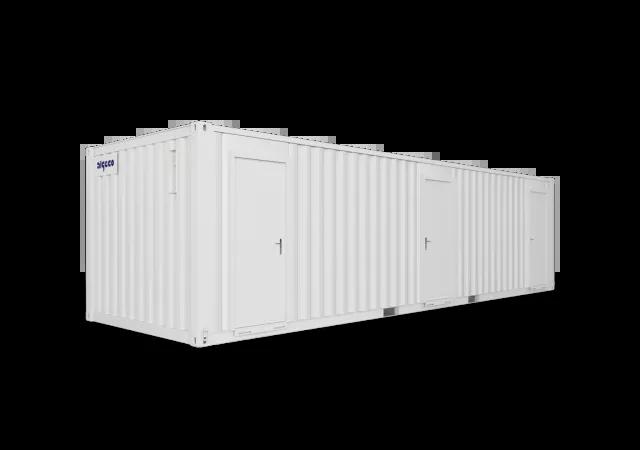 Algeco Site Accommodation 32x10 Side Closed Doors