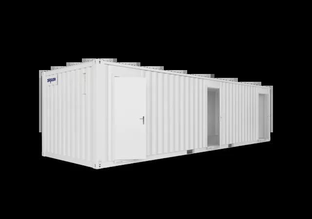 Algeco Site Accommodation 32x10 Side Open Doors