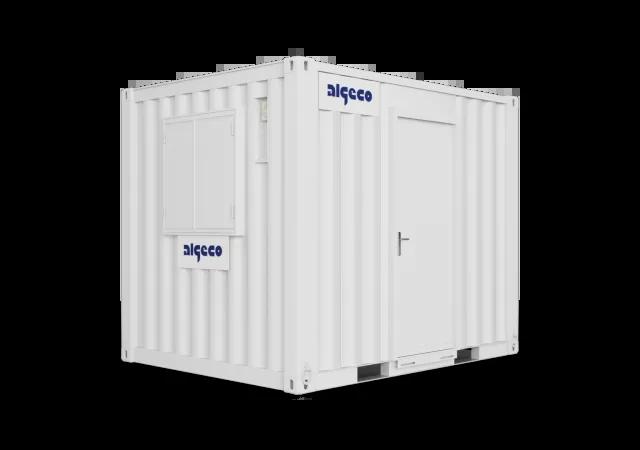 Algeco Anti Vandal Changing Room 10x8 Side Closed Door