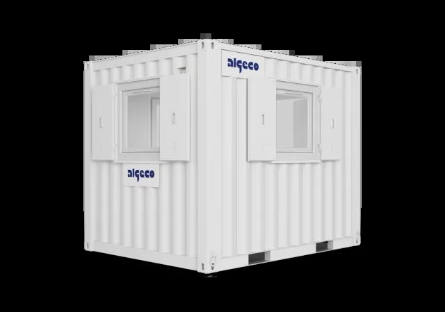 Algeco Anti Vandal Gatehouse 8x10 side open window