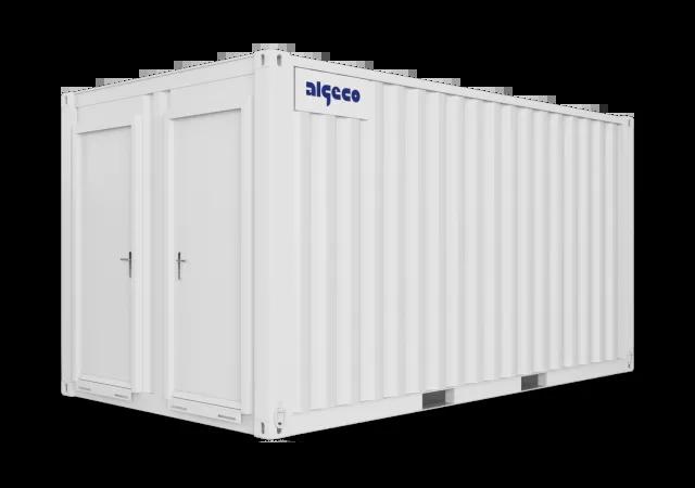 Algeco Anti Vandal Toilet and Shower 16x9 side closed door