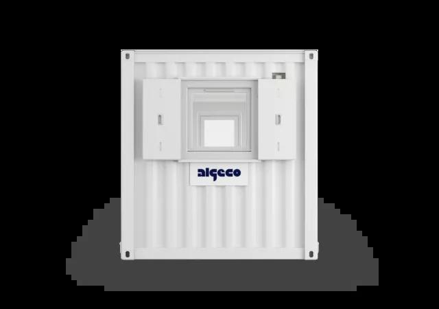 Algeco site Accommodation 20x8 Front Open Window