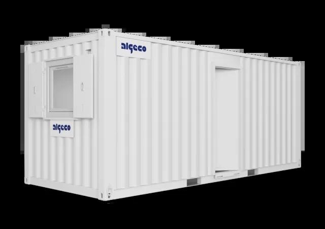 Algeco Anti Vandal Canteen 20x8 side open door