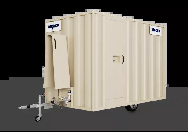 Algeco Towable Welfare unit 12x8 side closed door