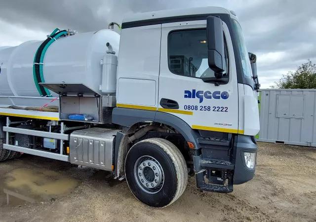 Algeco Waste Pump-out Servicing Vehicle