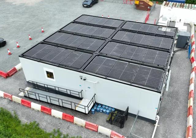 Algeco Solar Panel Solution