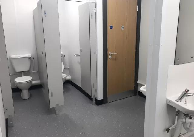 Algeco Office/Welfare Building Toilet Internal View