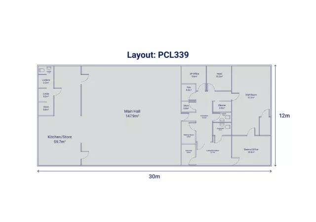 Single-Storey Hall / Administration