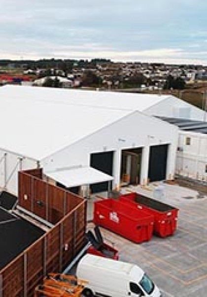 2 storey modular office accommodation building