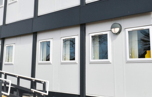 Two-Storey 4 Classroom Building with Toilets