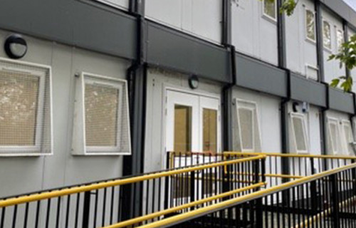 Two-Storey 8 Classroom with Toilets