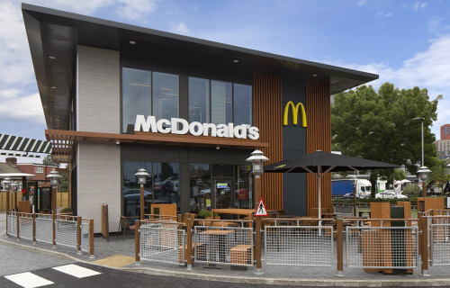 McDonalds UK: Double Storey Drive-Thru Building