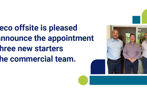 Algeco offsite is pleased to announce the appointment of three new starters to the commercial team. 
