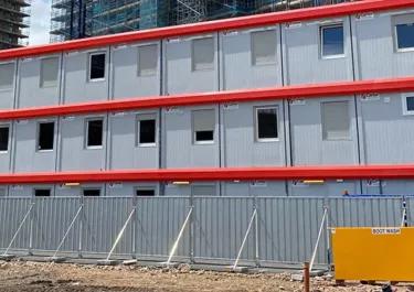 Temporary Modular Buildings for Construction Sites Bouygues Hallsville