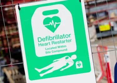 Algeco Community Defibrillator