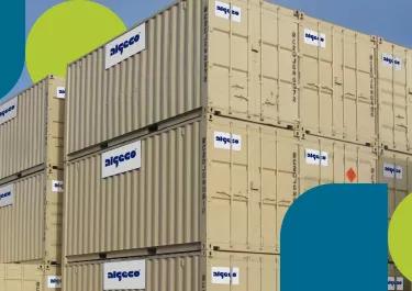 Shipping containers are widely recognised as being a secure, weatherproof and portable sector-wide storage solution.